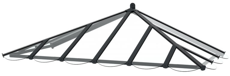 Marquise en pointe de diamant