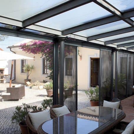 Moustiquaire installée