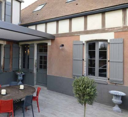 volet battant en bois